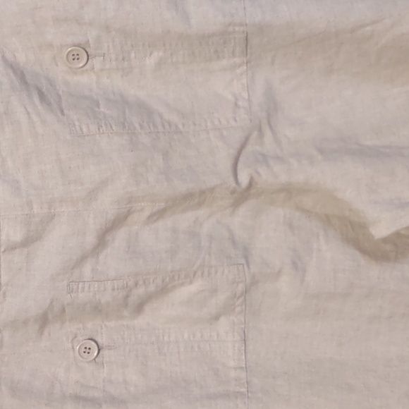 Liz Claiborne Women's Linen Cotton Crop Pants Straight Leg Color Flax Sz 16 NWT - Picture 10 of 14